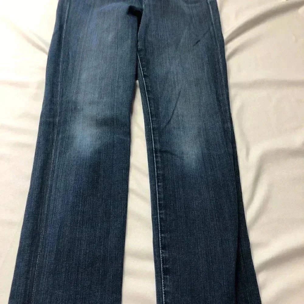 AG Adriano Goldschmied The Prima Mid-Rise Cigarette Blue Jean 27R - Picture 4 of 13